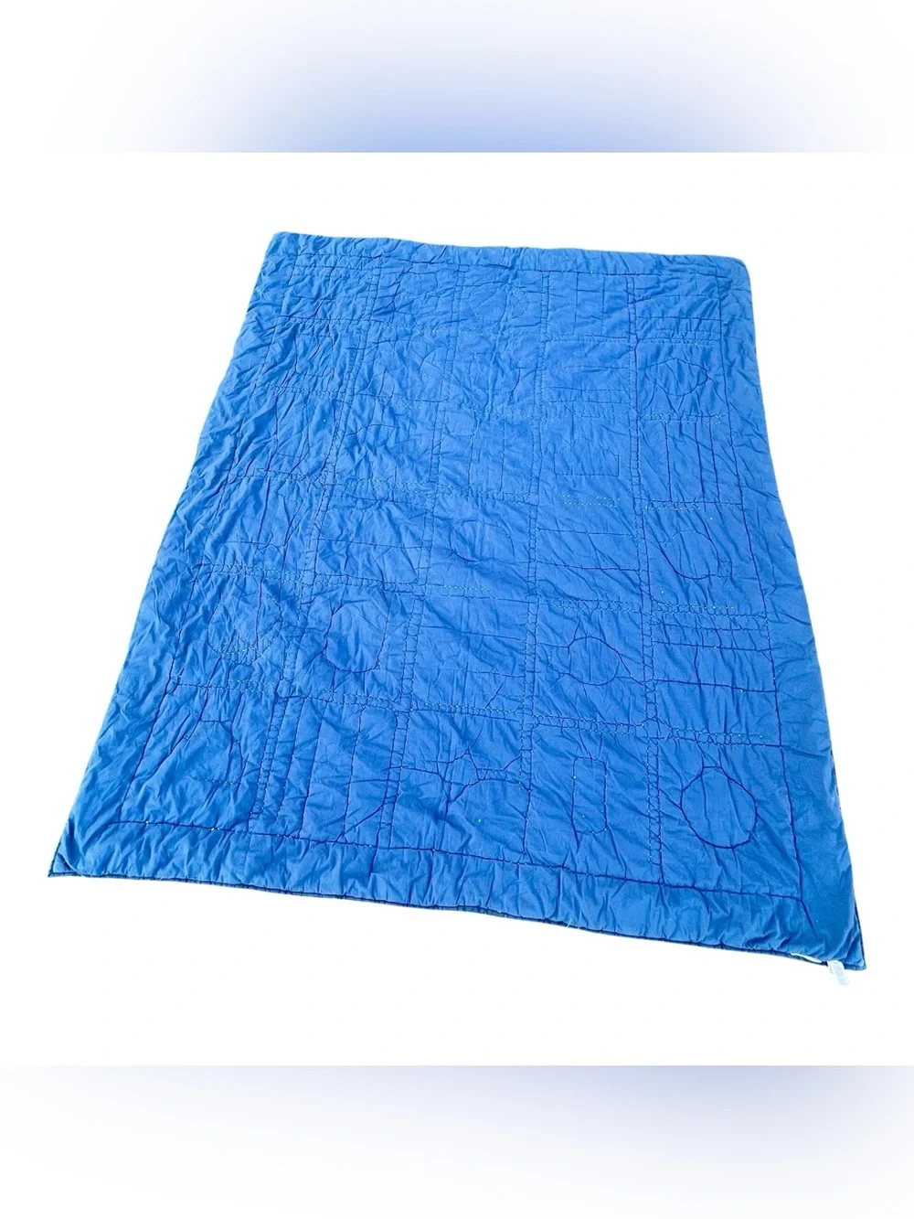 Pottery Barn Teen NBA Basketball Teams Patchwork Quilt Blanket Twin